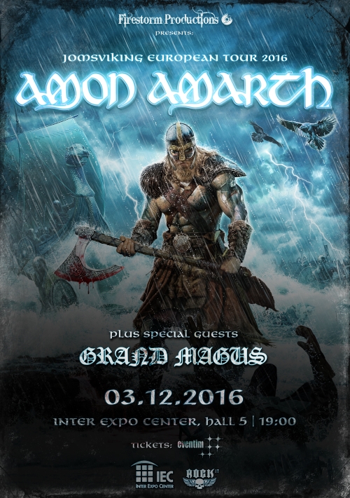 Amon Amarth live in Sofia