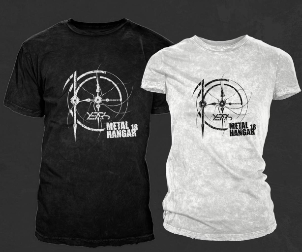 10 years Metal Hangar 18 t-shirt